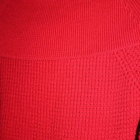 MICHAEL MICHAEL KORS XS Red Cowl Neck Sweater - Picture 16 of 16